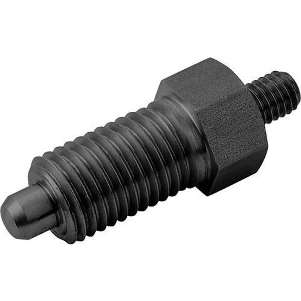 Kipp Indexing Plungers threaded pin, Style E, inch K0341.1105AL